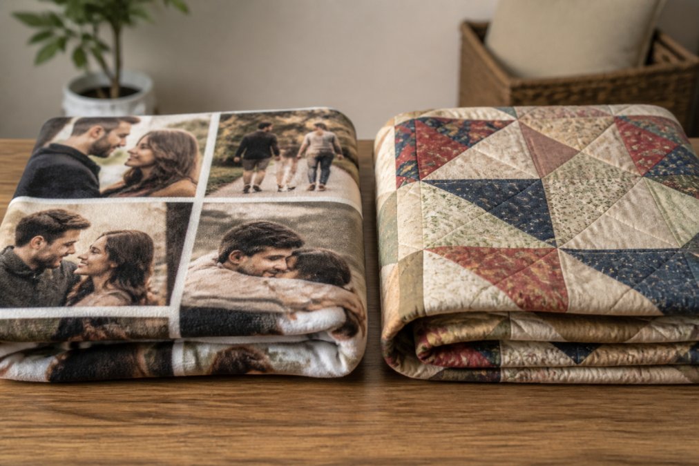 Personalized Blankets vs Custom Quilts: Anniversary Gifts